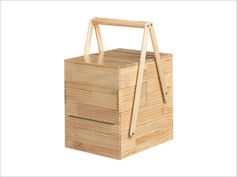 WOODEN KITCHEN TOOL BOX 木製キッチンツールボックス