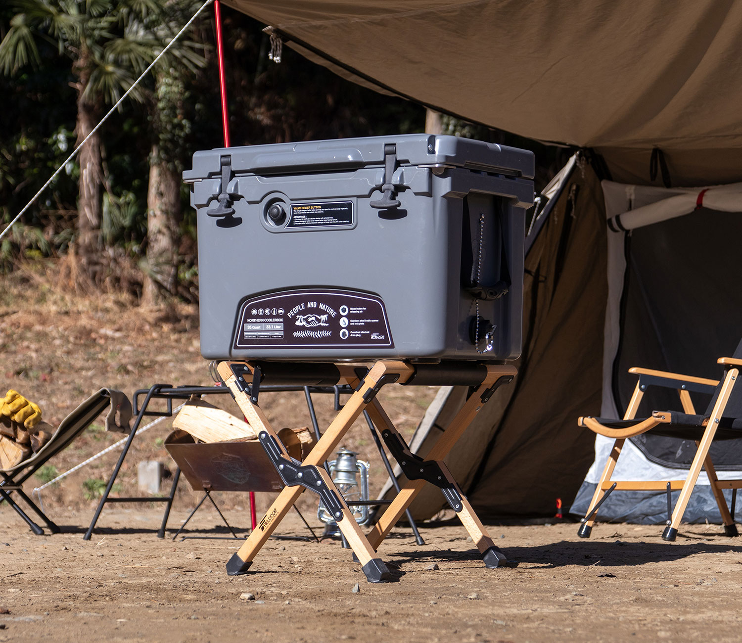 FIELDOOR NORTHERN COOLER BOX 42.5L キャンプ-