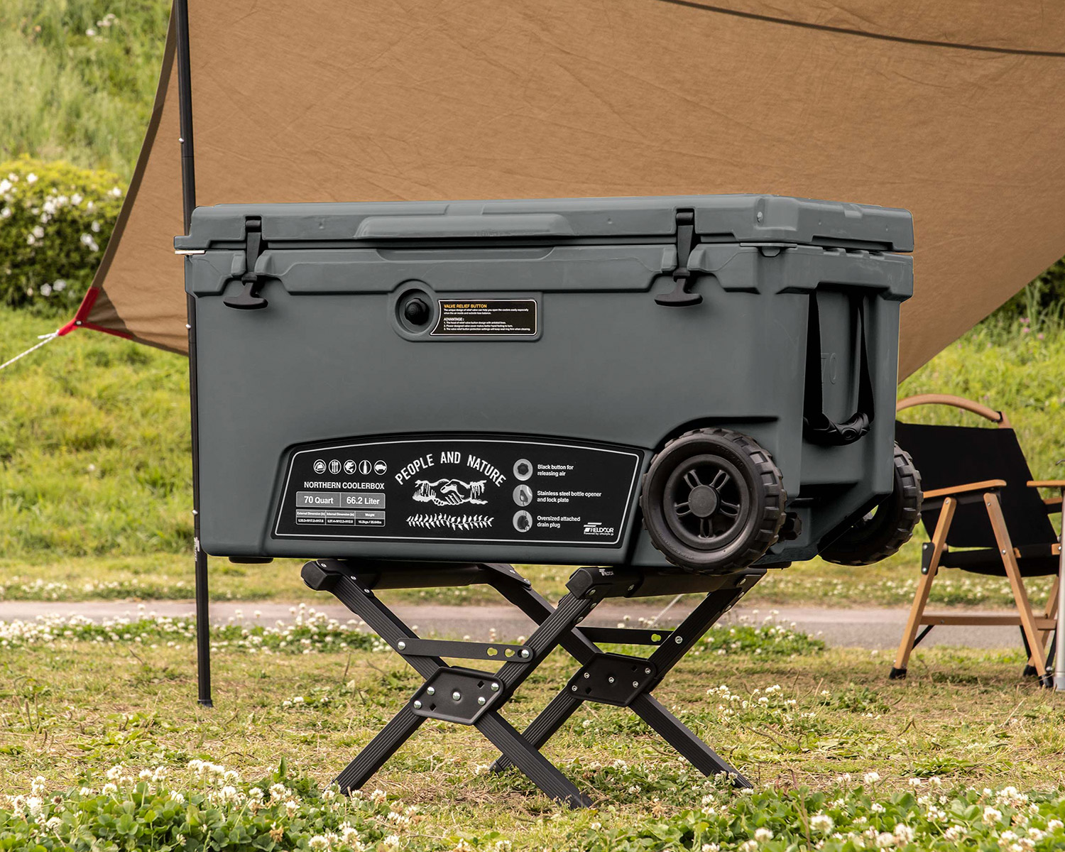 FIELDOOR フィールドア ノーザンクーラーボックス 45QT 42.5L