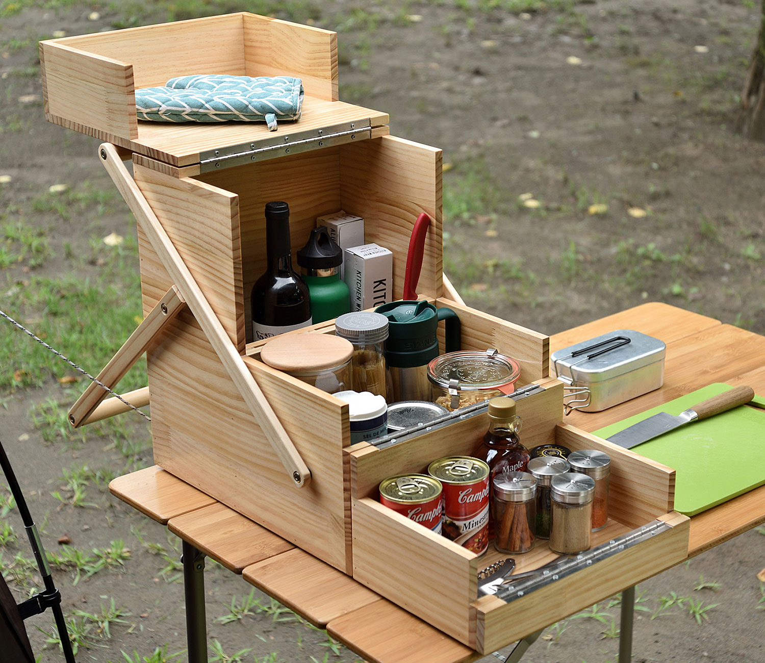 FIELDOOR（フィールドア） | 木製キッチンツールボックス