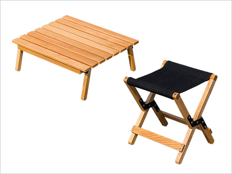 woodminitablechair 木製ミニテーブル＆チェア 2点セット