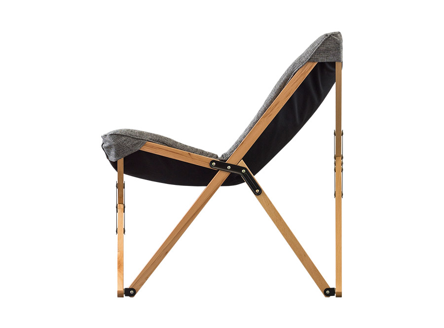 ポータブル折りたたみ椅子屋外キャンプチェアバルコニーラウンジチェアフィッシングチェア ブラックスチールチューブチェアフレーム 荷重110kg Size  Khaki :