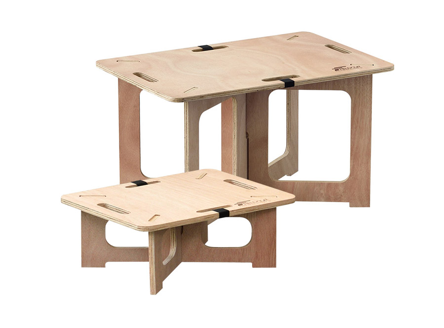 FIELDOOR（フィールドア） | パネル式木製アウトドアテーブル S/M