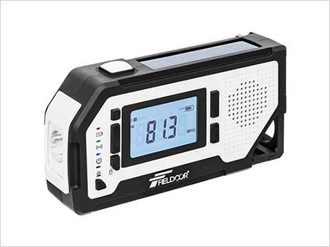 MULTI RADIO 2000mAh LCD DISPLAY MODEL 防災マルチラジオ 液晶表示 2000mAhモデル