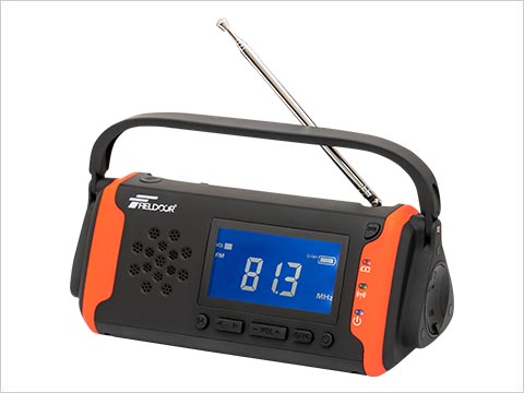 MULTI RADIO 5800mAh LCD DISPLAY MODEL 防災マルチラジオ 液晶表示 5800mAhモデル
