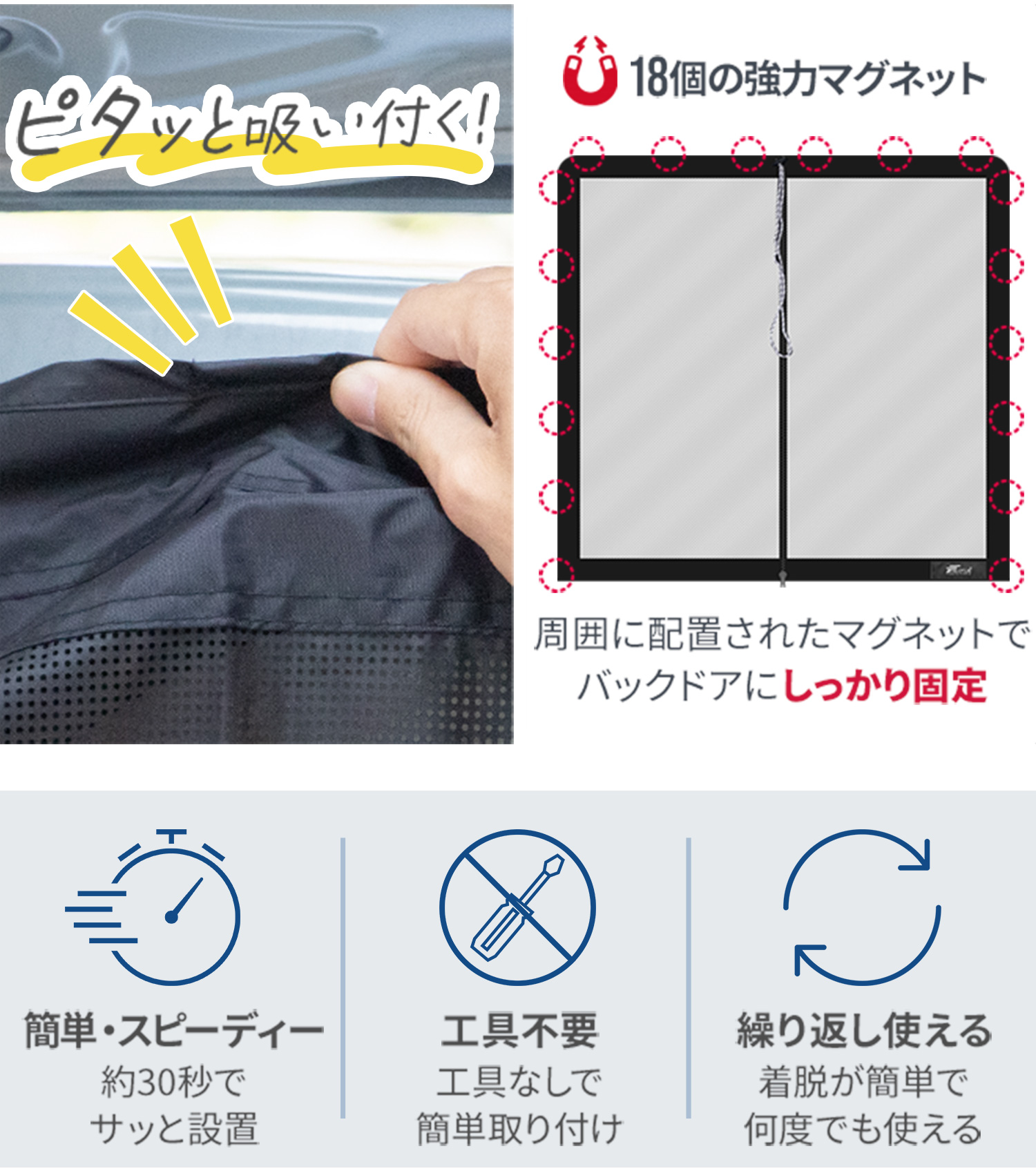 FIELDOOR（フィールドア） | バックドアメッシュネット
