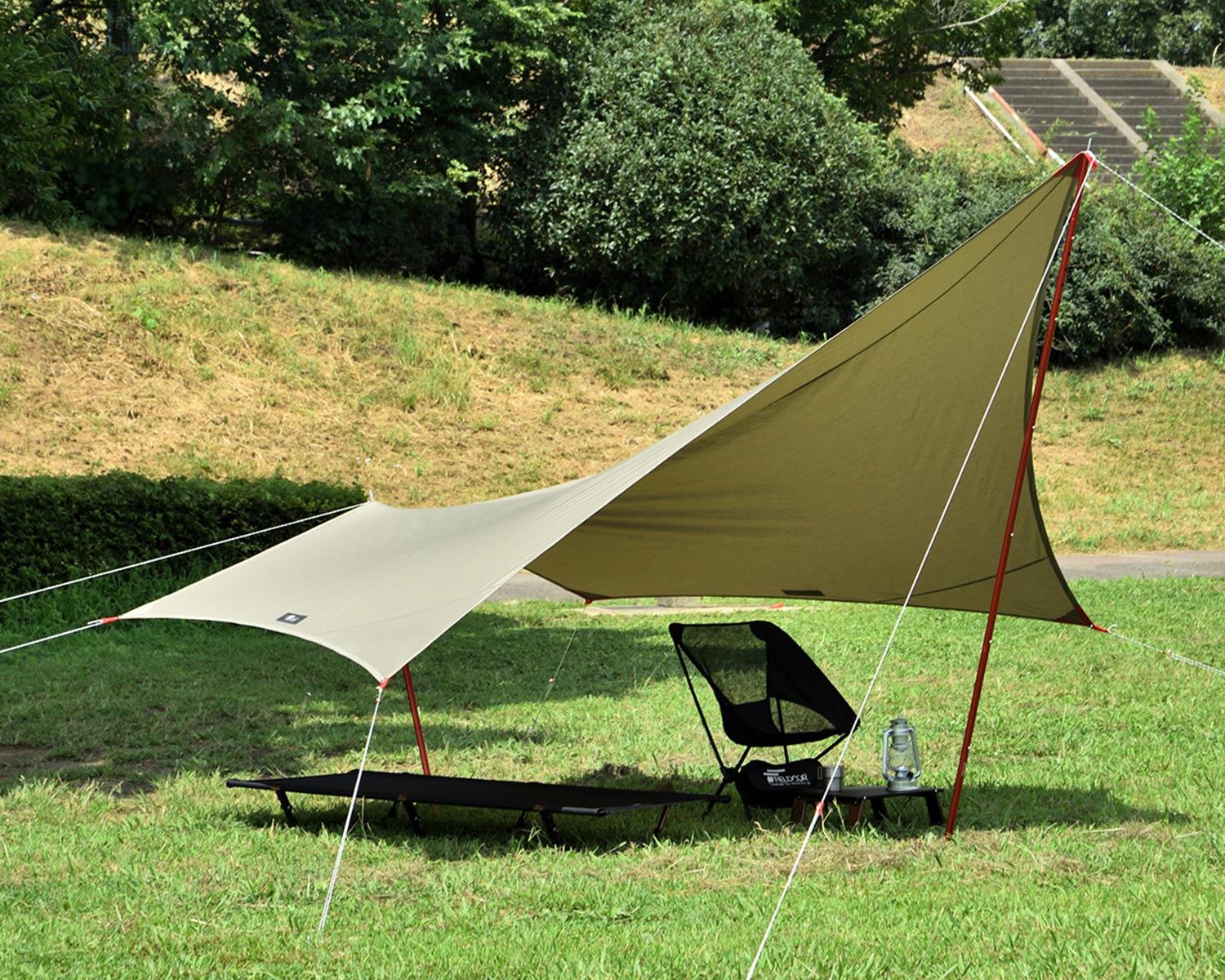 GOGlamping タープ TC フィールドアポールセット ヘキサタープ 